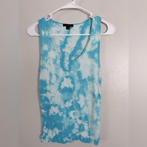 J. CREW Sleeveless Tie Dye Top size Small. In excellent used condition